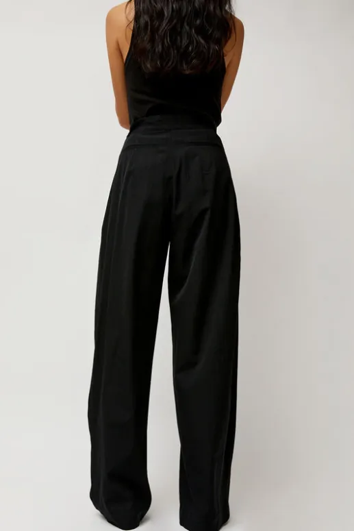 No.6 Store Adjustable Pants in Black