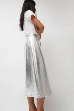 No.6 Store Aimee Skirt in Silver