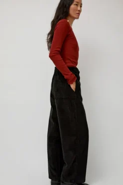 No.6 Store Altru Pants in Black Corduroy