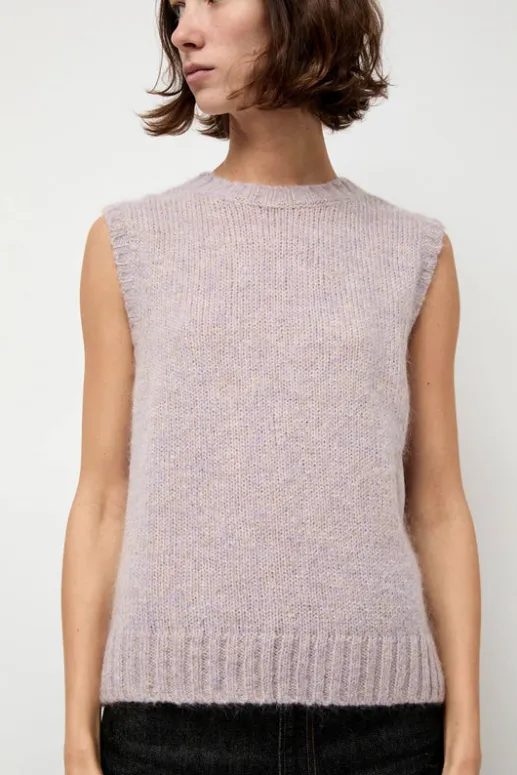 No.6 Store Ash Vest in Glycine