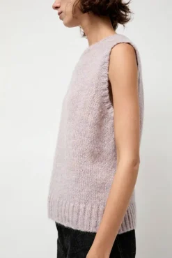 No.6 Store Ash Vest in Glycine