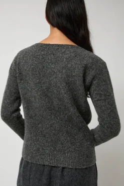 No.6 Store Asymmetric Pullover in Grey