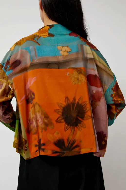 No.6 Store Asymmetric Top in Print G