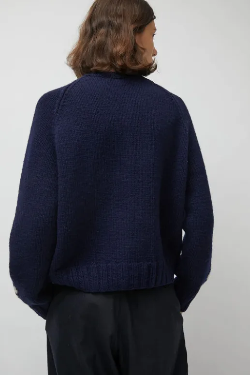 No.6 Store Atomic Flower Cardigan in Navy