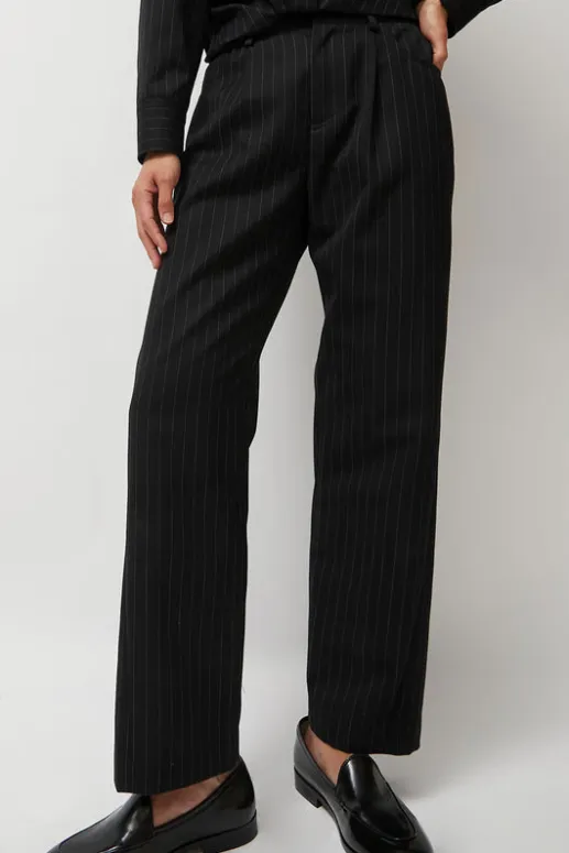 No.6 Store Baxter Pant in Midnight Stripe