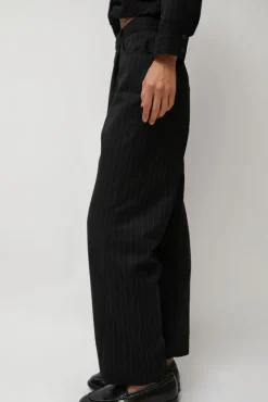 No.6 Store Baxter Pant in Midnight Stripe