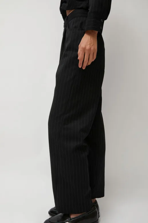 No.6 Store Baxter Pant in Midnight Stripe