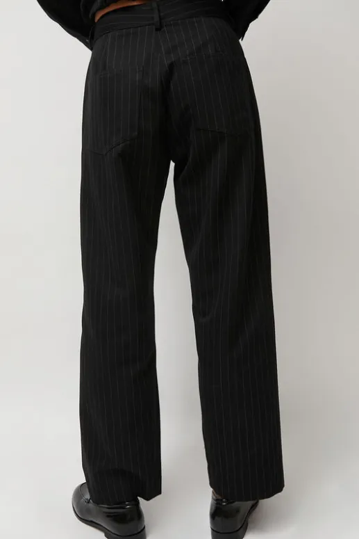 No.6 Store Baxter Pant in Midnight Stripe