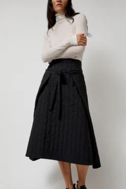 No.6 Store Bind Skirt in Black