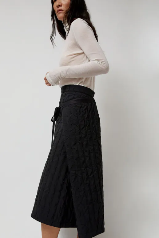 No.6 Store Bind Skirt in Black