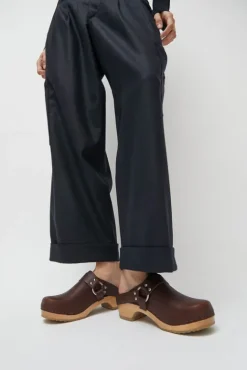 No.6 Store Brando Clog on Vintage Base in Molasses
