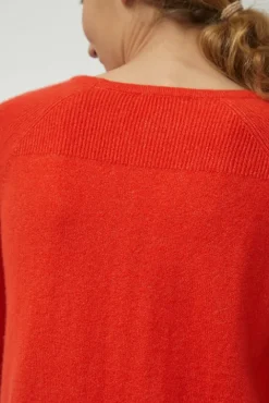 No.6 Store Brighton Pullover in Coral