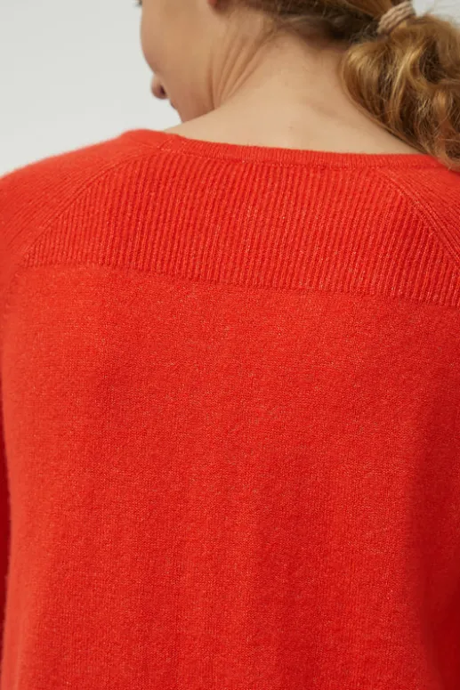 No.6 Store Brighton Pullover in Coral