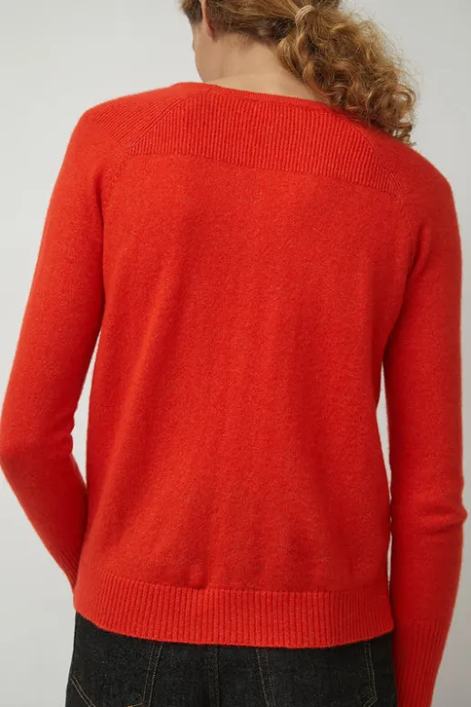 No.6 Store Brighton Pullover in Coral