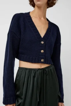 No.6 Store Bruna Cardigan in Navy