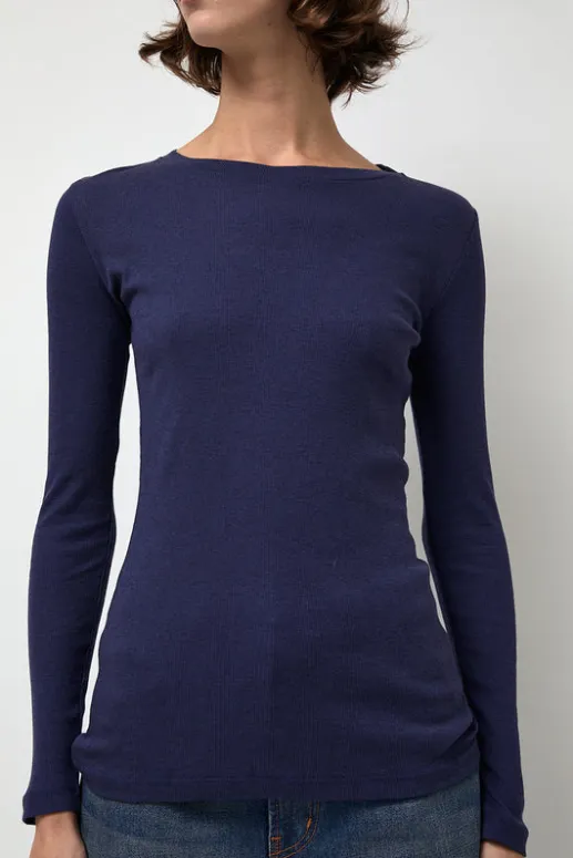 No.6 Store Cashcot Rond T-Shirt in Night