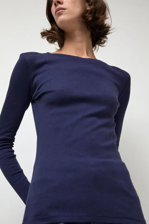 No.6 Store Cashcot Rond T-Shirt in Night