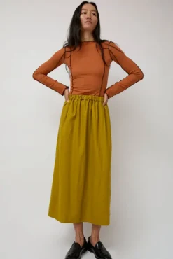 No.6 Store Cena Skirt in Sophos Green