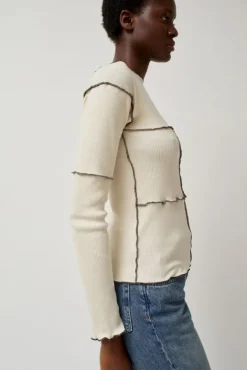 No.6 Store Cinder Longsleeve in Undyed