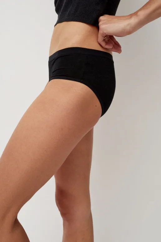 No.6 Store Classic Bell Pant in Black