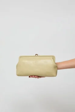 No.6 Store Classic Clutch in Pistachio