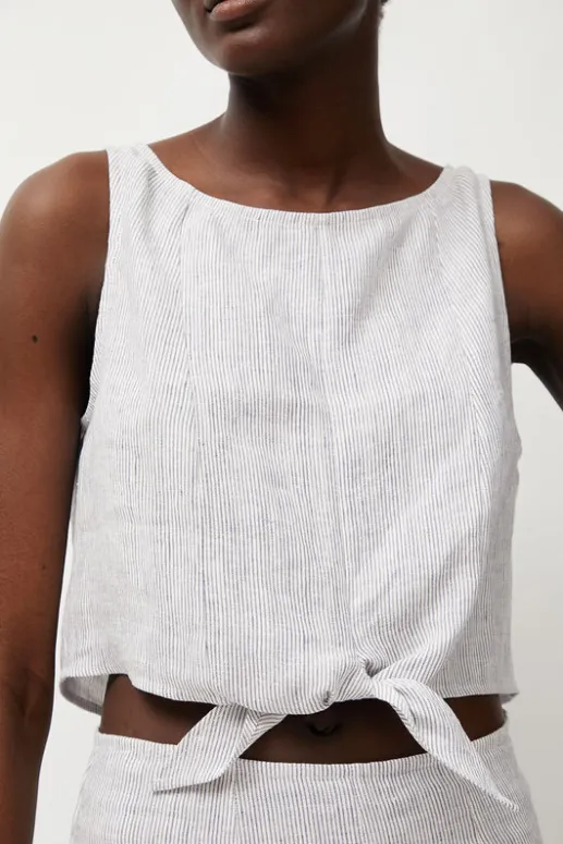 No.6 Store Claude Top in Loa Stripe