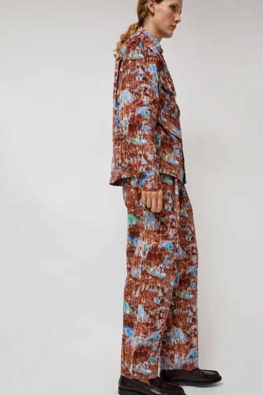 No.6 Store Claus Pants in Brown Hay Field