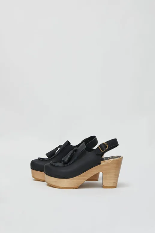No.6 Store Coco Clog on Platform in Black