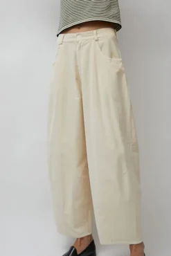 No.6 Store Corduroy Baggy Pants in Butter