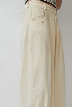 No.6 Store Corduroy Baggy Pants in Butter