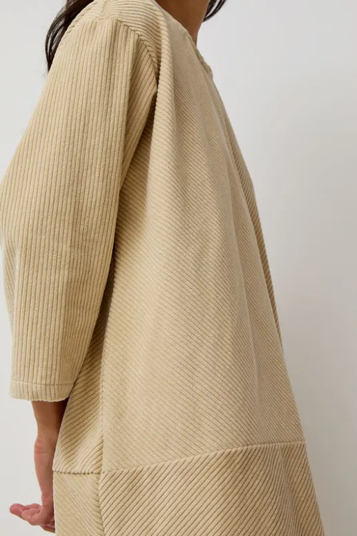 No.6 Store Corduroy Radient Dress in Ivory