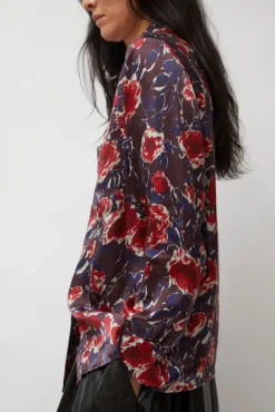 No.6 Store Cullen Shirt in Red Roses