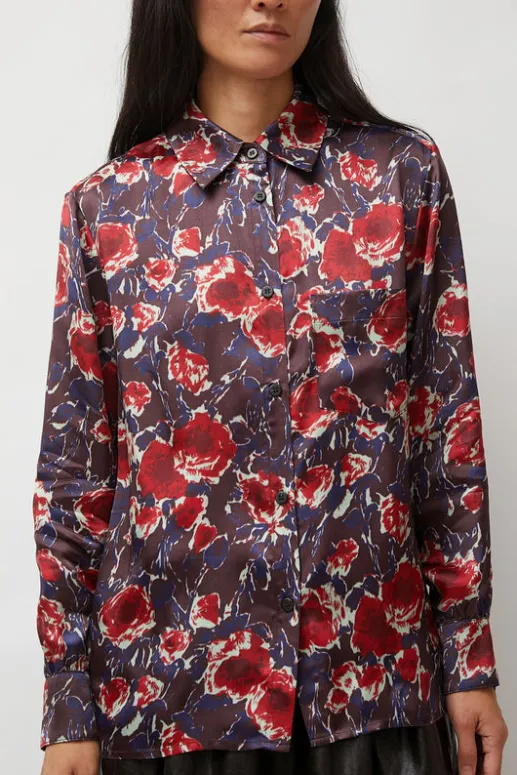 No.6 Store Cullen Shirt in Red Roses