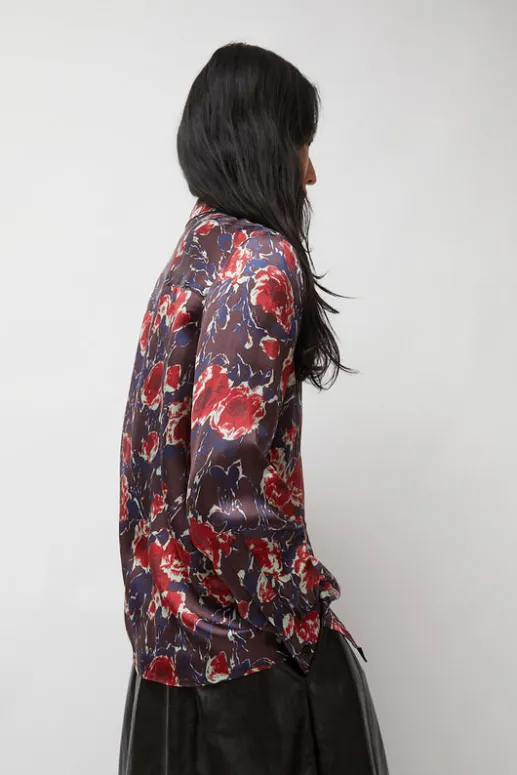 No.6 Store Cullen Shirt in Red Roses