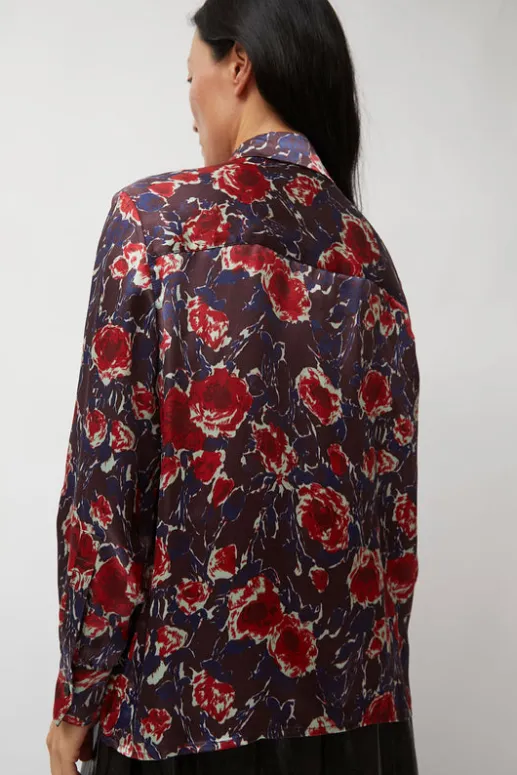 No.6 Store Cullen Shirt in Red Roses