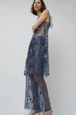 No.6 Store Daphne Pants in Navy Peony