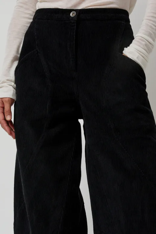 No.6 Store Digi Corduroy Pants in Black