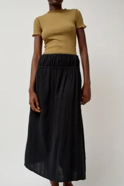 No.6 Store Diph Skirt in Black