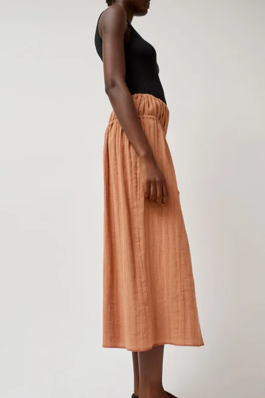 No.6 Store Diph Skirt in Brick