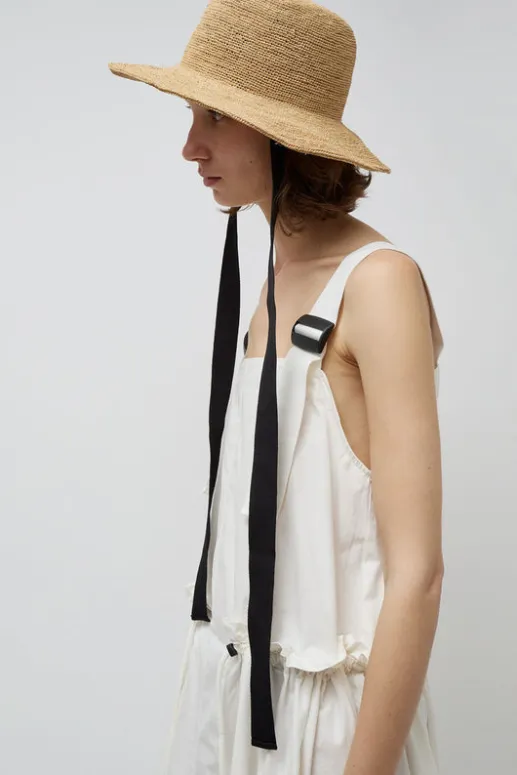No.6 Store Duke Alessio Hat in Natural with Black