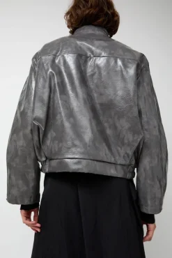 No.6 Store Ep Bomber Jacket in Charcoal