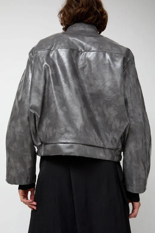 No.6 Store Ep Bomber Jacket in Charcoal