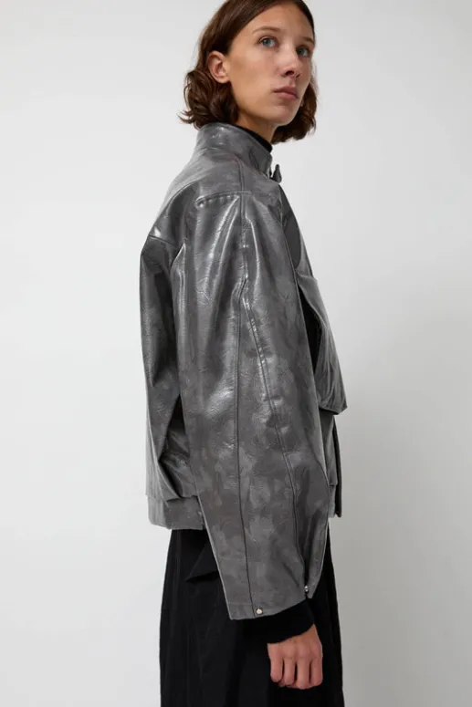No.6 Store Ep Bomber Jacket in Charcoal