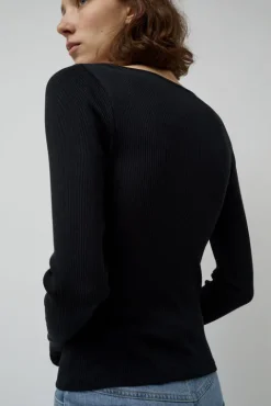 No.6 Store Eve Seamless Top in Black