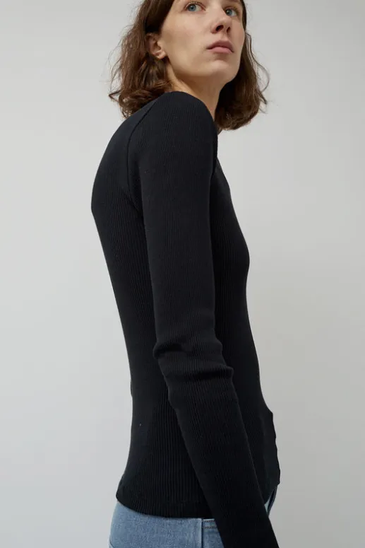 No.6 Store Eve Seamless Top in Black