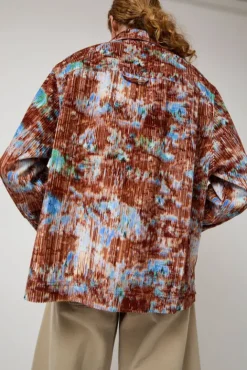 No.6 Store Field Shirt in Brown Hay Field