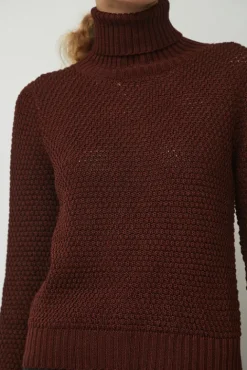 No.6 Store Gabe Turtleneck in Berry