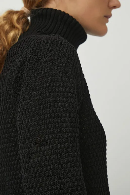 No.6 Store Gabe Turtleneck in Black