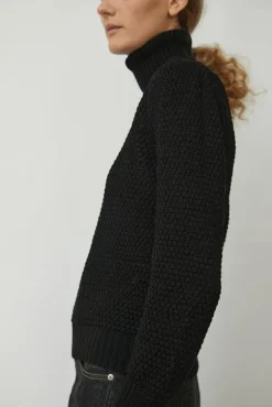 No.6 Store Gabe Turtleneck in Black