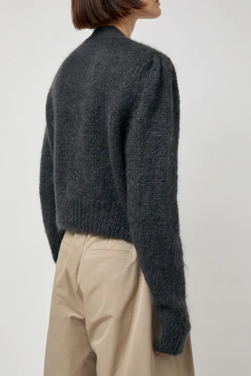 No.6 Store Grandma Cardigan in Dark Green